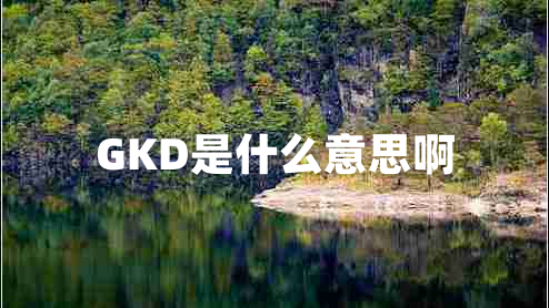 GKD是什么意思啊