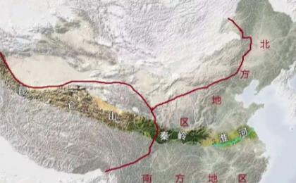 秦岭淮河一线是什么的分界线