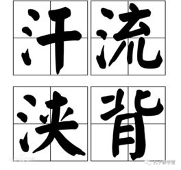 汗流浃背的典故出自