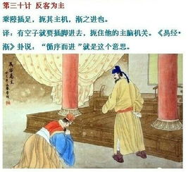 反客为主典故,反客为主典故出处,反客为主典故概括20字