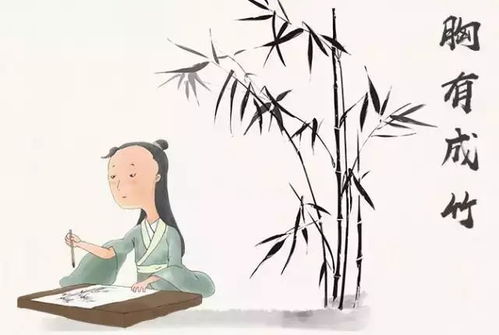 形容胸有成竹的成语,胸有成竹反义词成语,胸有成竹近义词成语