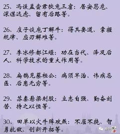 写议论文的典故