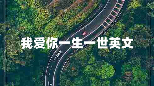 我爱你一生一世英文