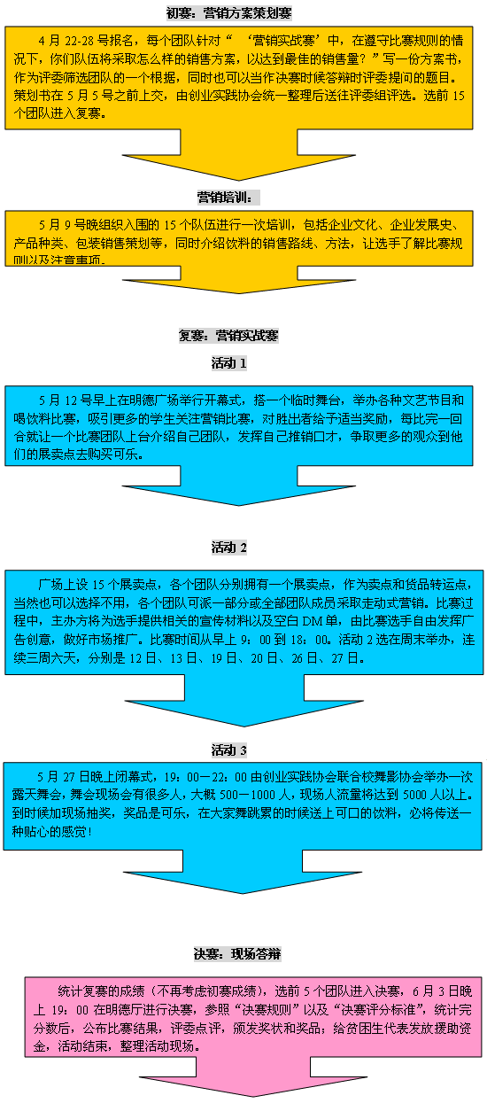 百事市场营销策划方案