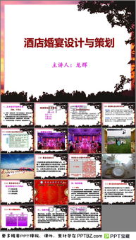 婚礼策划方案ppt免费