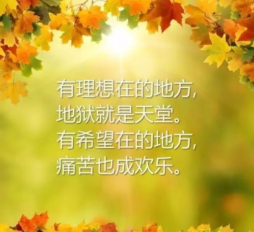 正能量的句子早安语录经典
