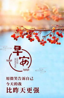 早安语句正能量的句子中秋节