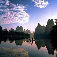 阳朔旅游的正能量句子