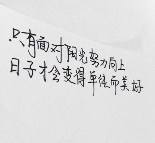 正能量的句子幸运星努力