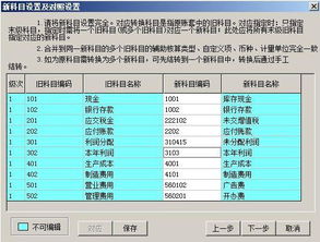 基建科目转换企业会计科目