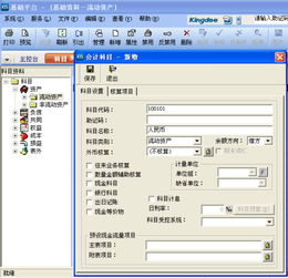 金蝶软件会计科目转换工具