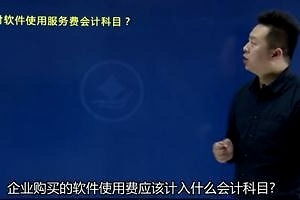 软件使用费入什么会计科目