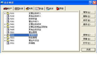 金碟会计科目怎么出现二级科目