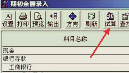 u8会计科目期初余额录入,会计科目及期初余额设置,会计科目期初余额表