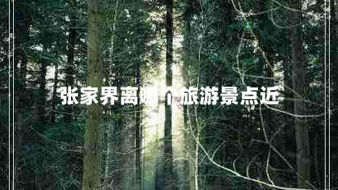 张家界离哪个旅游景点近 张家界离哪个旅游景点近