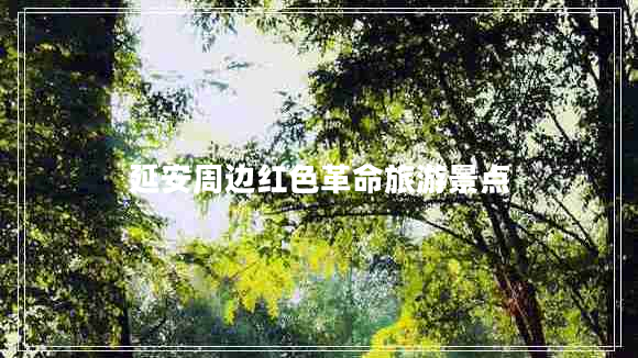 延安周边红色革命旅游景点