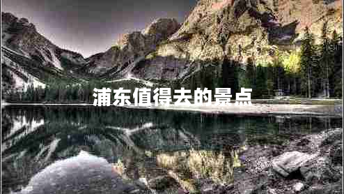 浦东值得去的景点