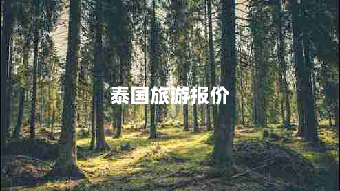 泰国旅游报价
