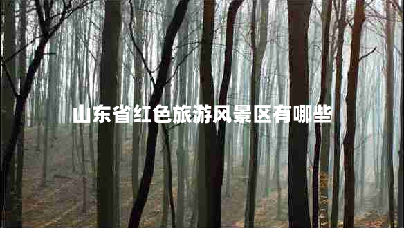 山东省红色旅游风景区有哪些