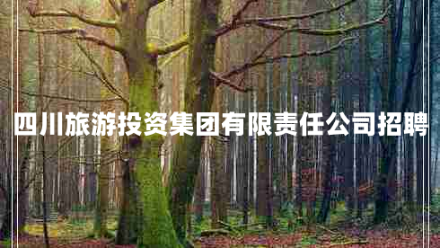四川旅游投资集团有限责任公司招聘