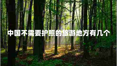 中国不需要护照的旅游地方有几个