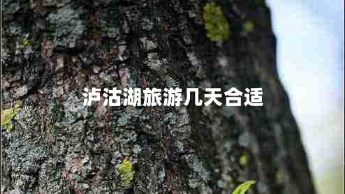 泸沽湖旅游几天合适