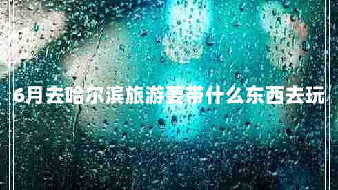 6月去哈尔滨旅游要带什么东西去玩