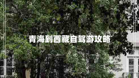 青海到西藏自驾游攻略
