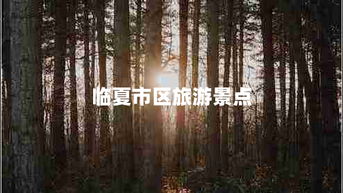 临夏市区旅游景点