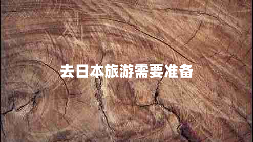 去日本旅游需要准备