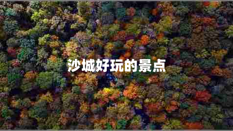 沙城好玩的景点