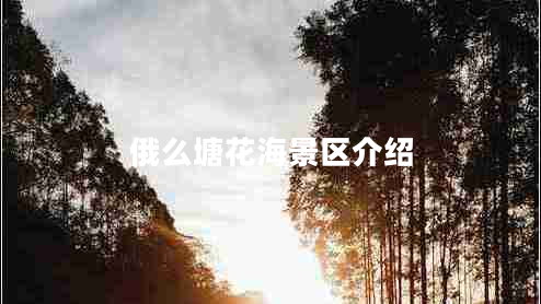 俄么塘花海景区介绍
