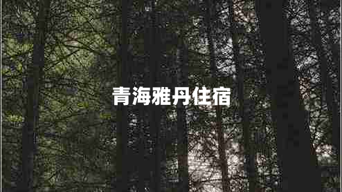 青海雅丹住宿