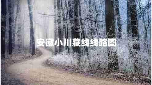 安徽小川藏线线路图