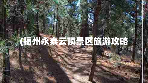 (福州永泰云顶景区旅游攻略