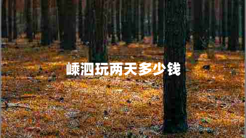嵊泗玩两天多少钱