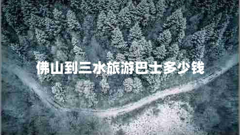 佛山到三水旅游巴士多少钱 佛山到三水旅游巴士多少钱