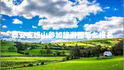 泰安去崂山参加旅游团怎么报名