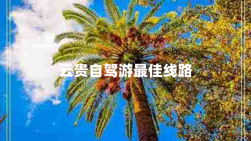 云贵自驾游最佳线路