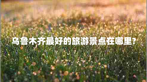 乌鲁木齐最好的旅游景点在哪里?