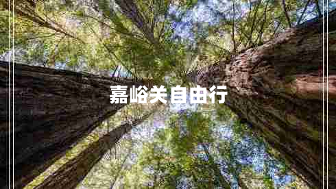 嘉峪关自由行 嘉峪关自由行