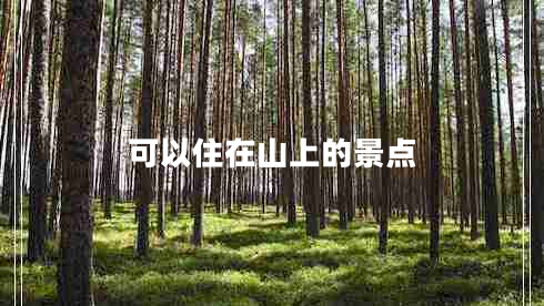可以住在山上的景点