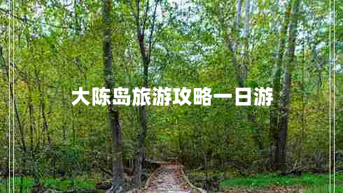 大陈岛旅游攻略一日游