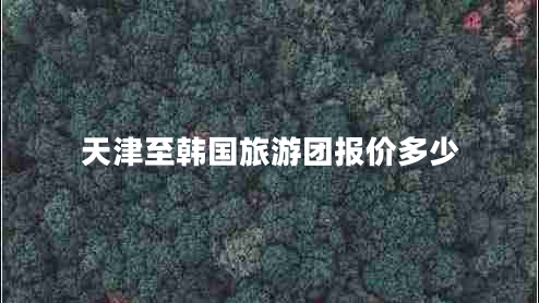 天津至韩国旅游团报价多少
