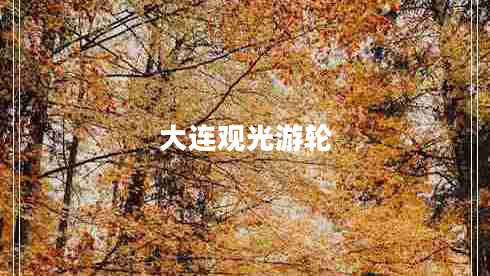 大连观光游轮