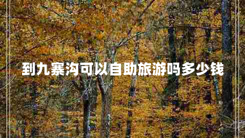 到九寨沟可以自助旅游吗多少钱