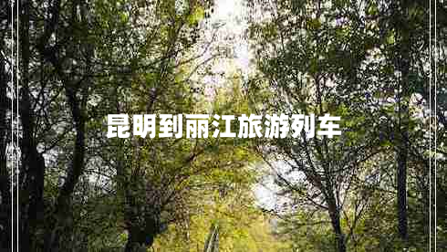 昆明到丽江旅游列车