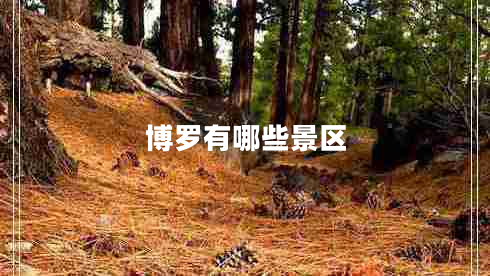 博罗有哪些景区 博罗有哪些景区