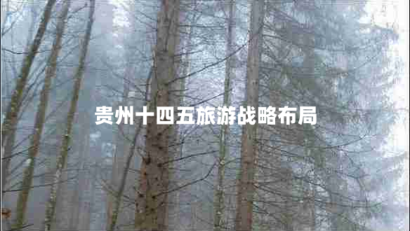 贵州十四五旅游战略布局