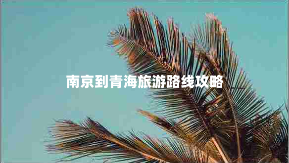 南京到青海旅游路线攻略